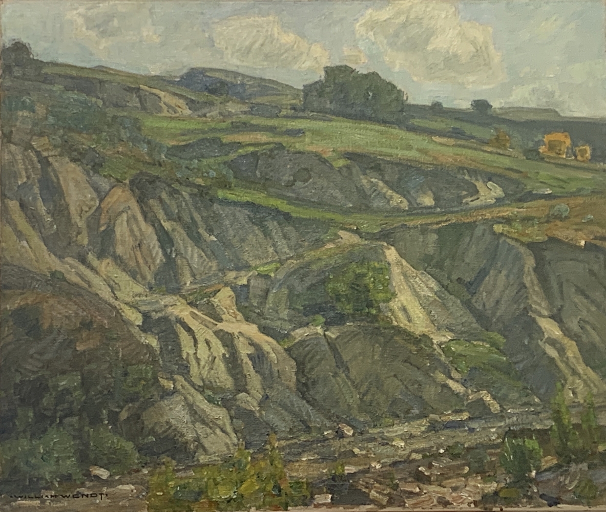 William Wendt, California painter, landscape
